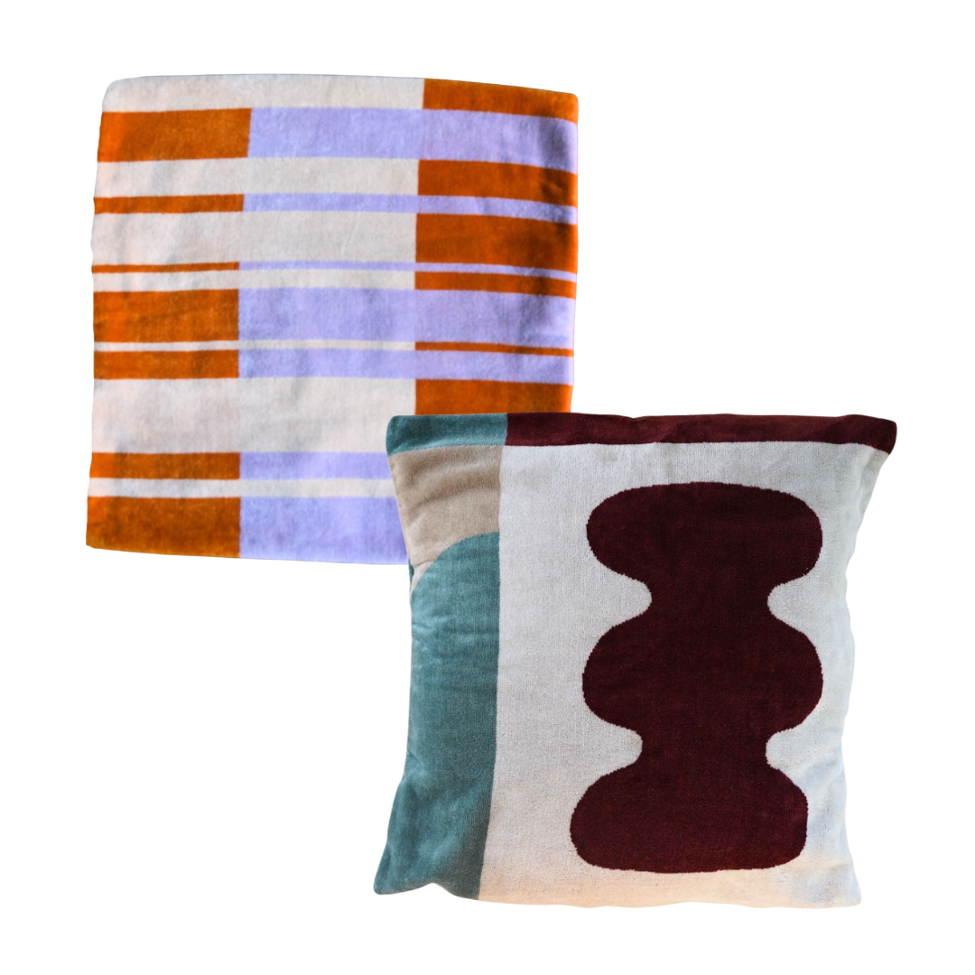 CUSHION COVER 2枚 SET ※要デザイン選択