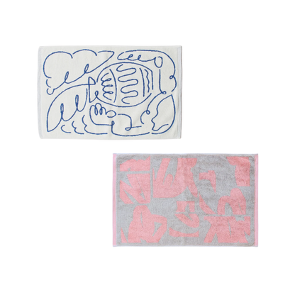 BATH MAT 2枚 SET ※要デザイン選択