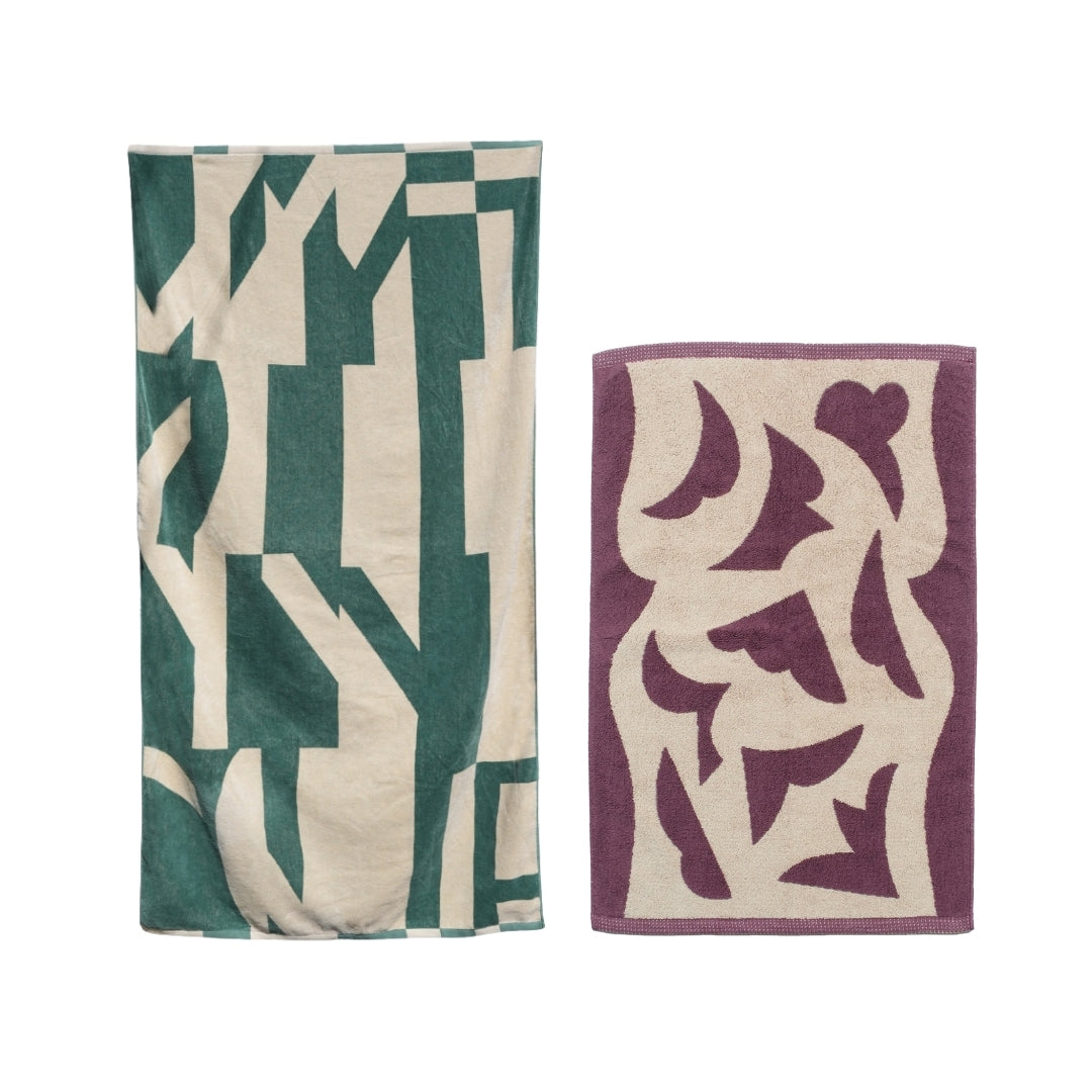 【GIFT SET】BATH TOWEL & BATH MAT SET