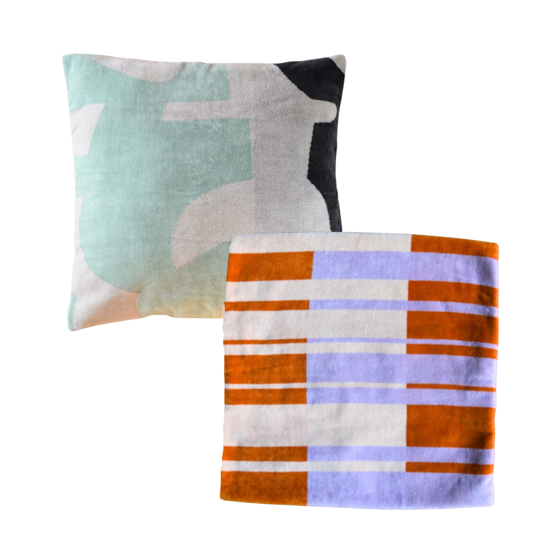 CUSHION COVER 2枚 SET ※要デザイン選択