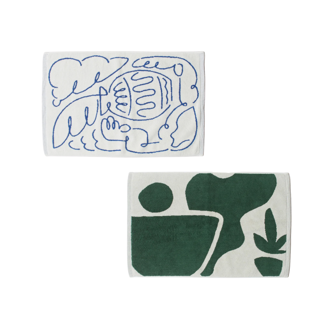 BATH MAT 2枚 SET ※要デザイン選択