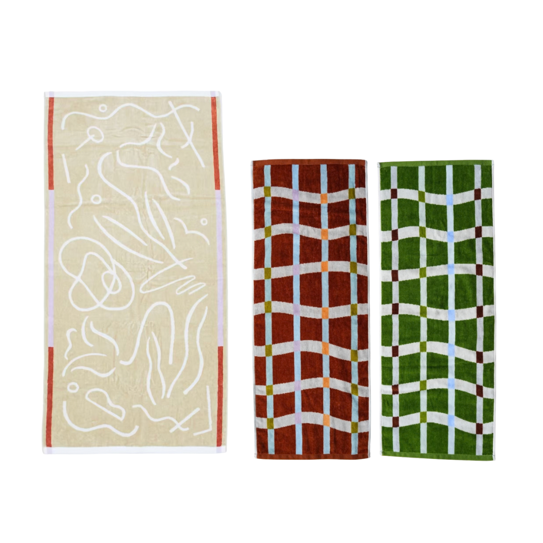 【GIFT SET】BATH TOWEL 1枚 / FACE TOWEL 2枚
