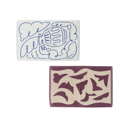 BATH MAT 2枚 SET ※要デザイン選択