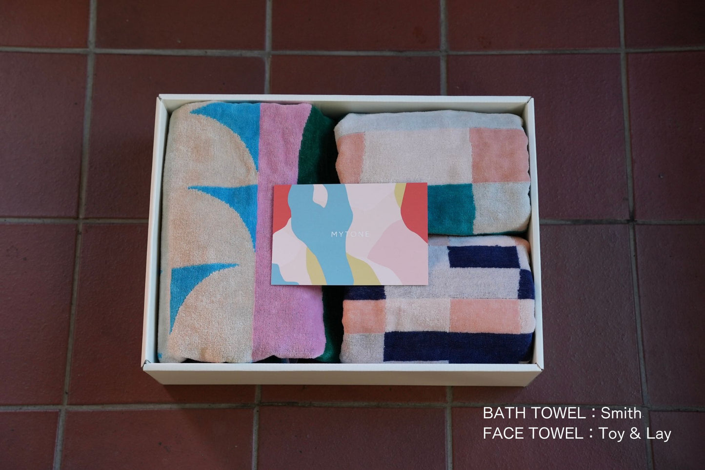 【GIFT SET】BATH TOWEL 1枚 / FACE TOWEL 2枚