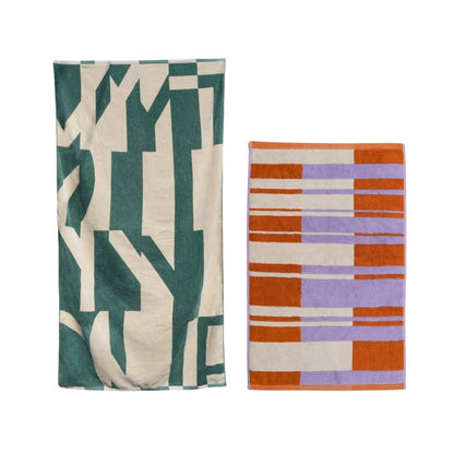 【GIFT SET】BATH TOWEL & BATH MAT SET