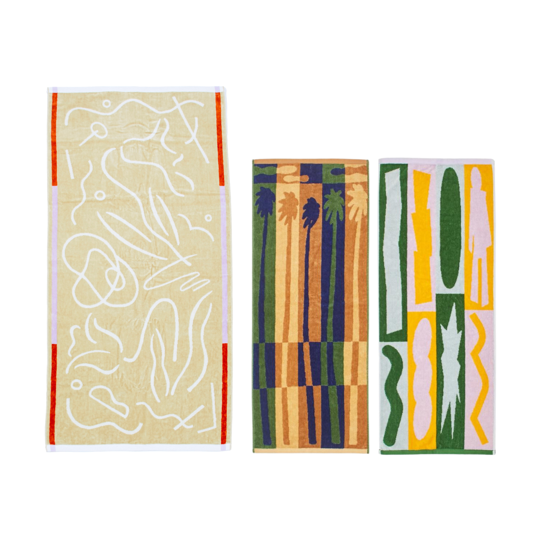 【GIFT SET】BATH TOWEL 1枚 / FACE TOWEL 2枚