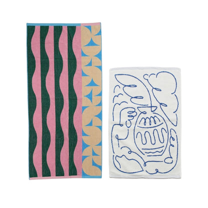 【GIFT SET】BATH TOWEL & BATH MAT SET