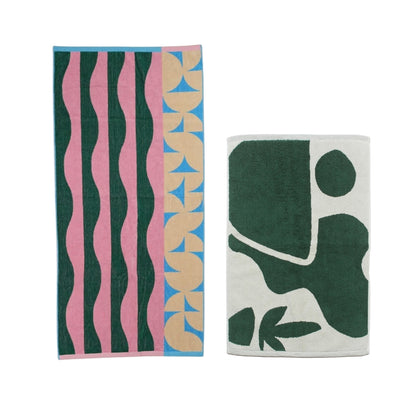 【GIFT SET】BATH TOWEL & BATH MAT SET