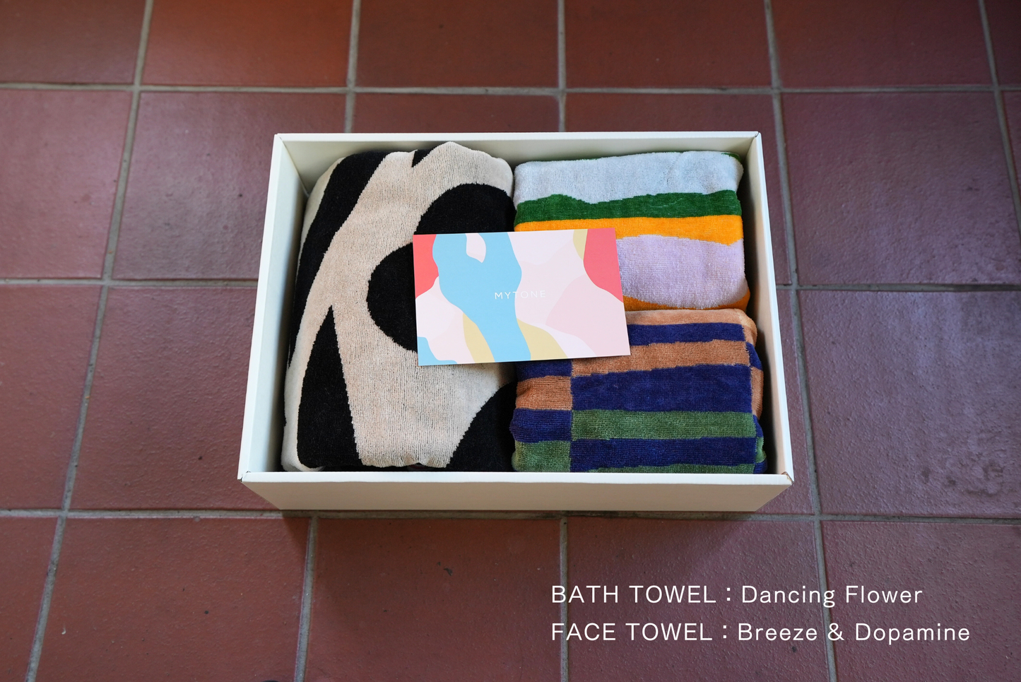 【GIFT SET】BATH TOWEL 1枚 / FACE TOWEL 2枚