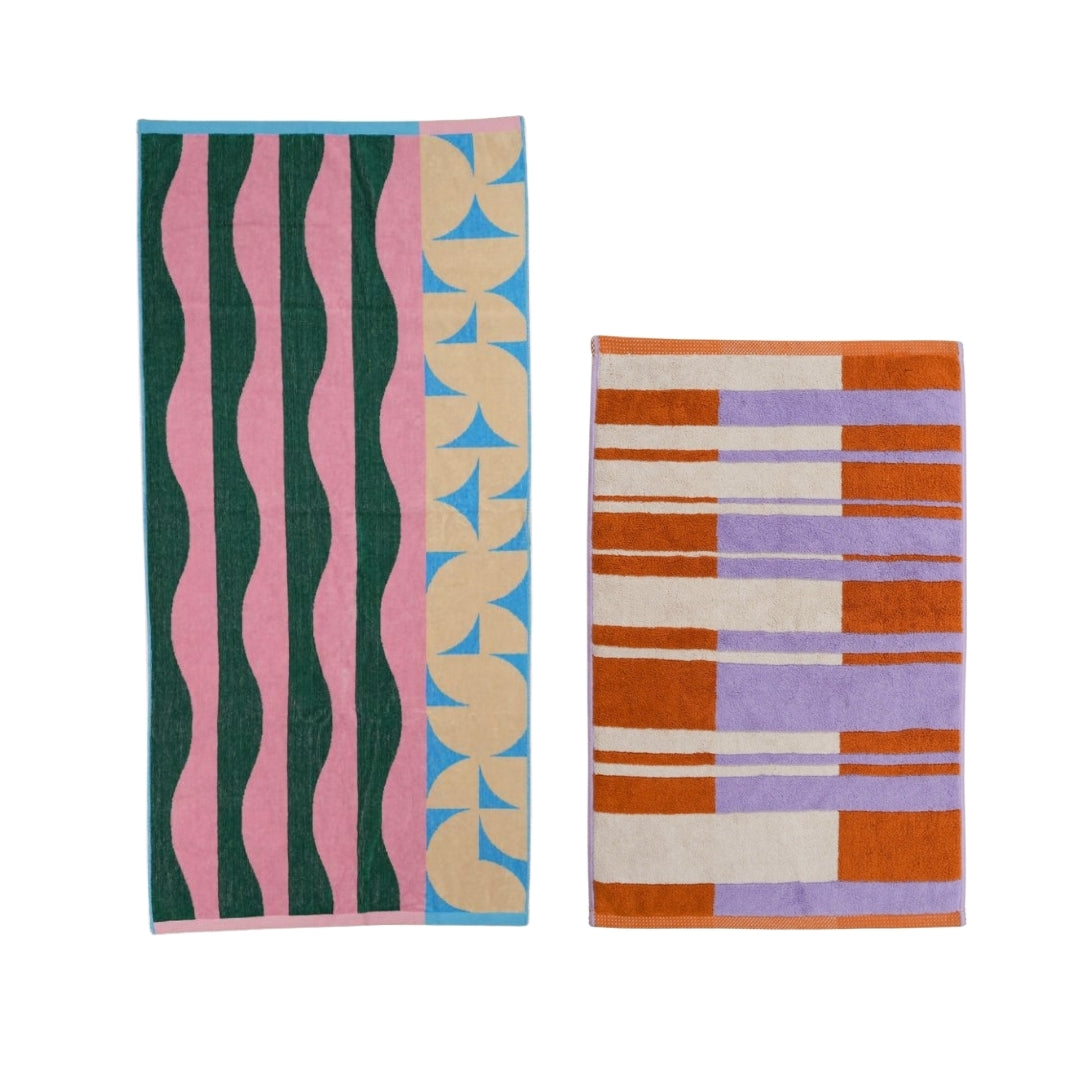 【GIFT SET】BATH TOWEL & BATH MAT SET