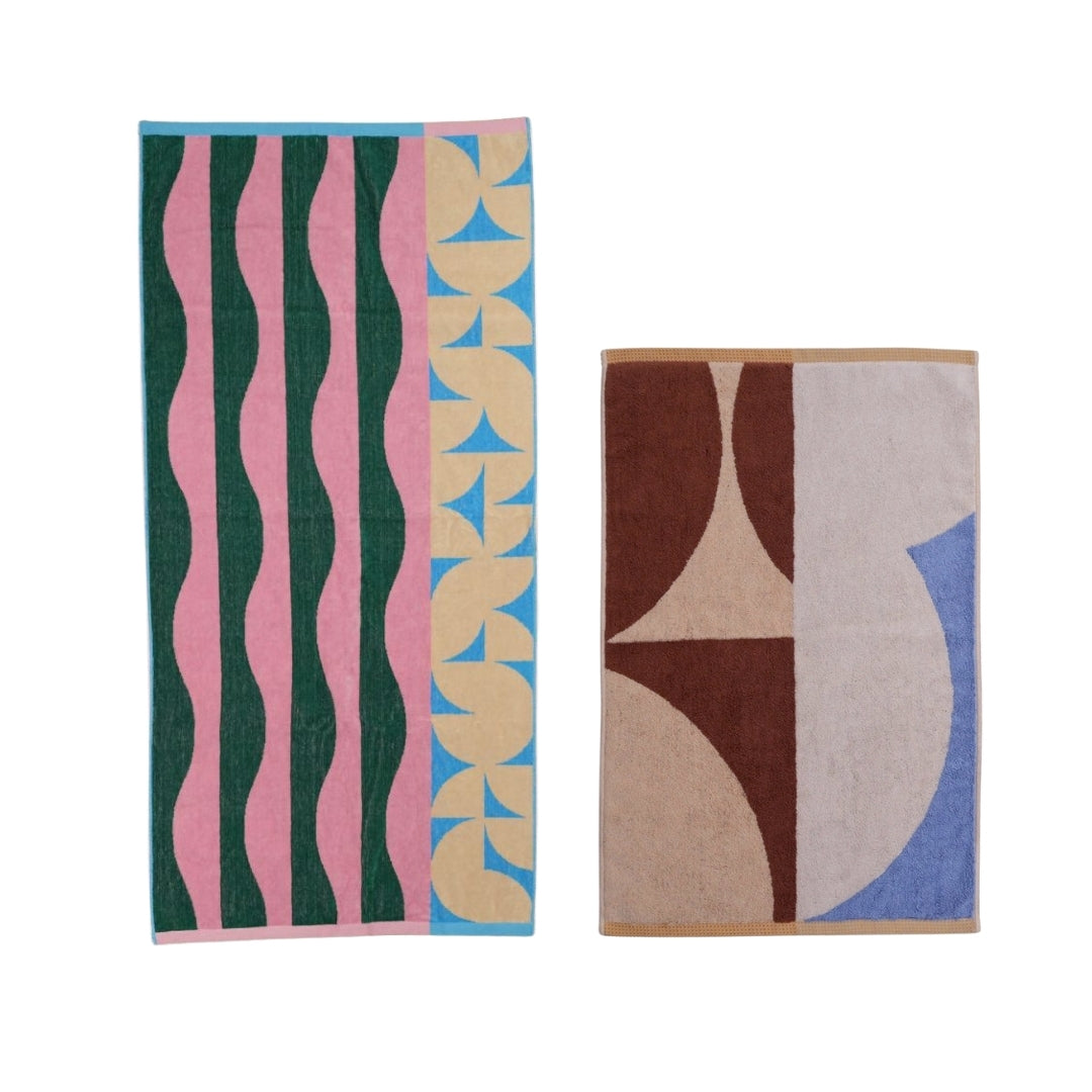 【GIFT SET】BATH TOWEL & BATH MAT SET