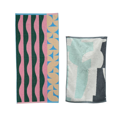 【GIFT SET】BATH TOWEL & BATH MAT SET