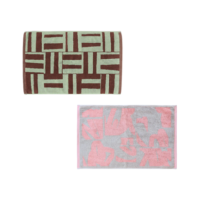 BATH MAT 2枚 SET ※要デザイン選択