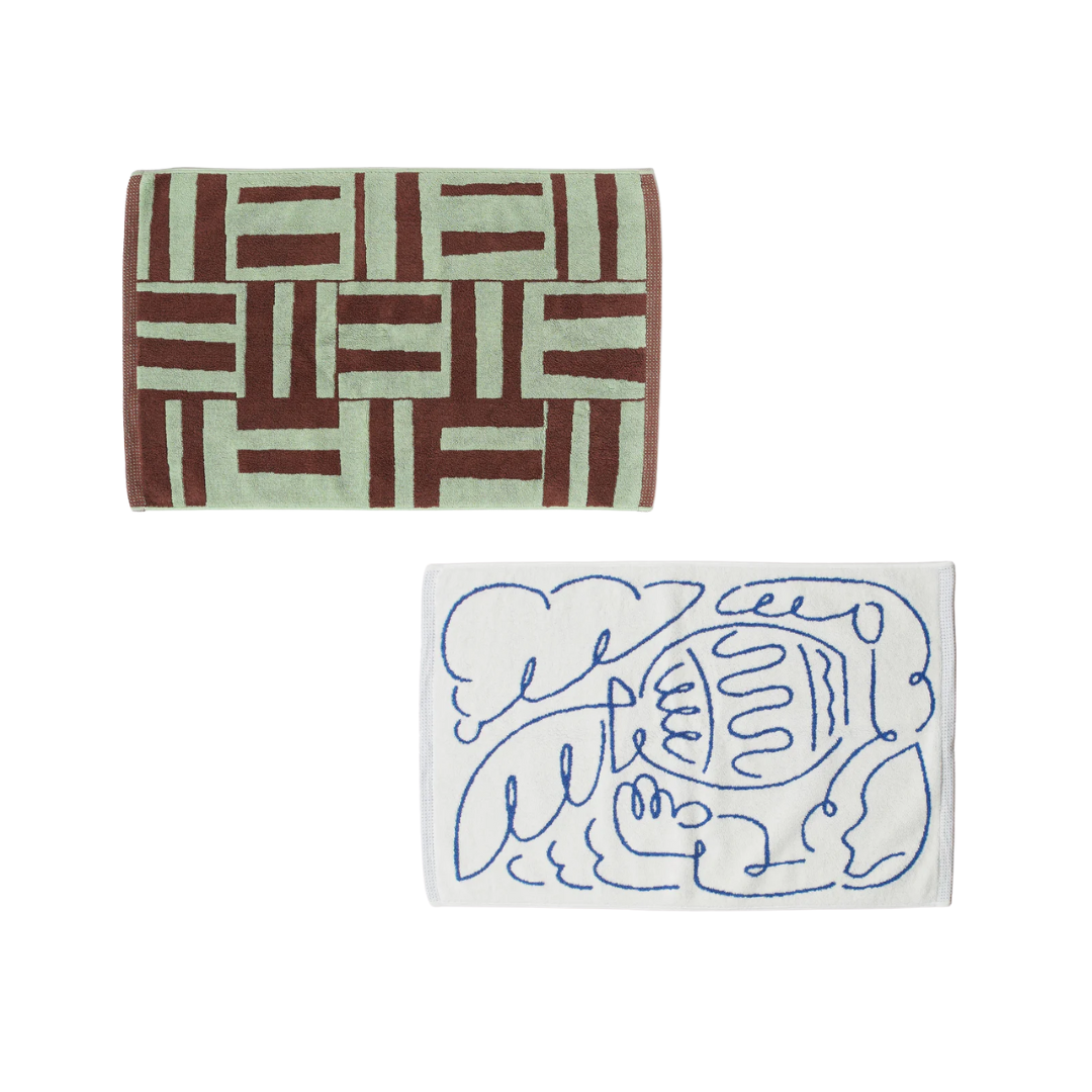 BATH MAT 2枚 SET ※要デザイン選択
