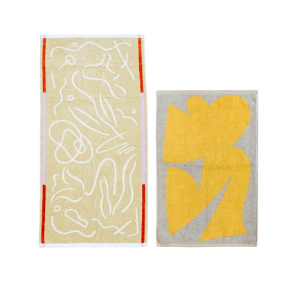 【GIFT SET】BATH TOWEL & BATH MAT SET