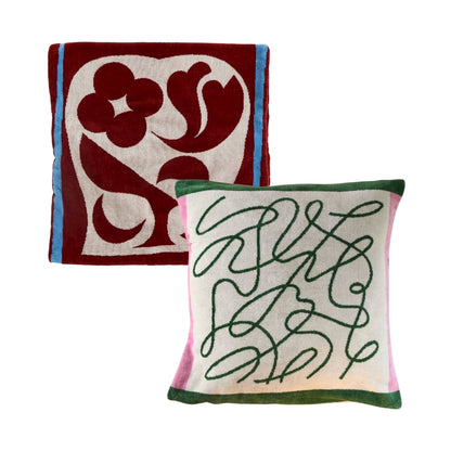 CUSHION COVER 2枚 SET ※要デザイン選択