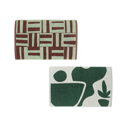 BATH MAT 2枚 SET ※要デザイン選択