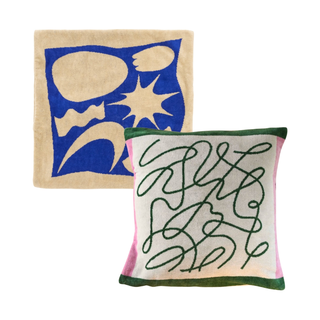 CUSHION COVER 2枚 SET ※要デザイン選択