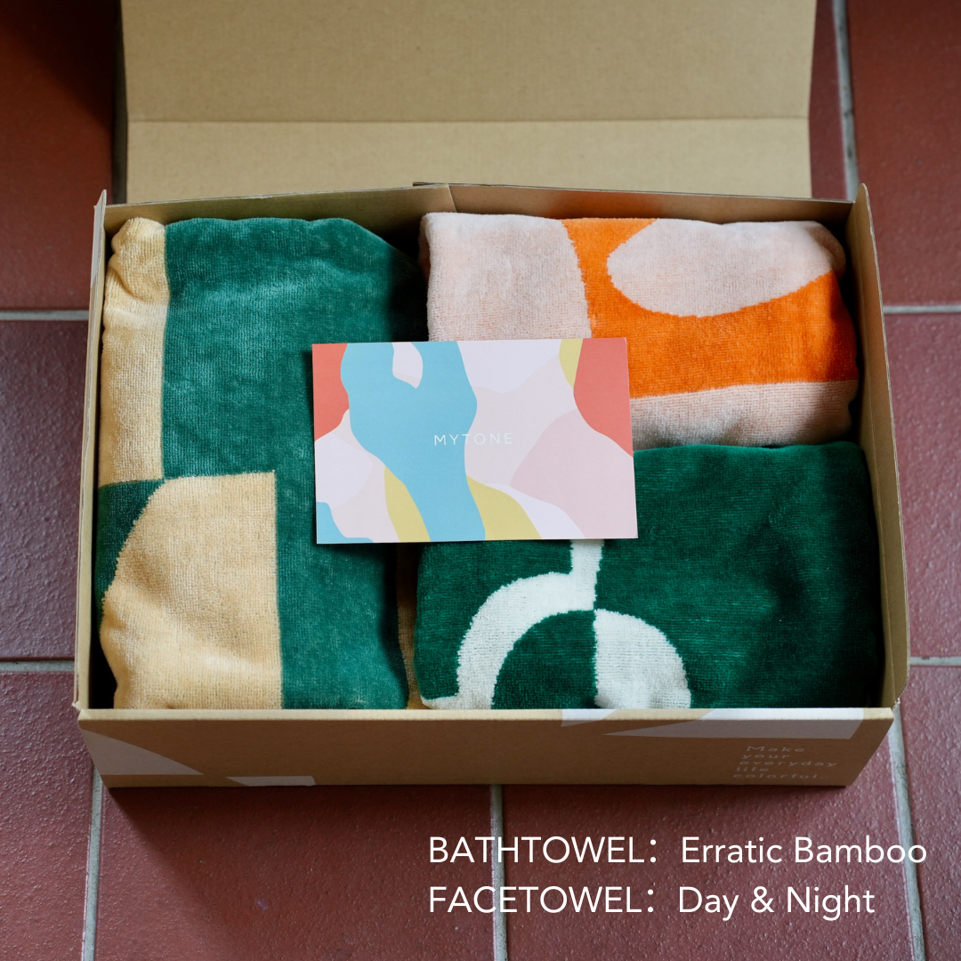 【GIFT SET】BATH TOWEL 1枚 / FACE TOWEL 2枚