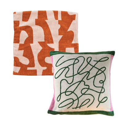 CUSHION COVER 2枚 SET ※要デザイン選択