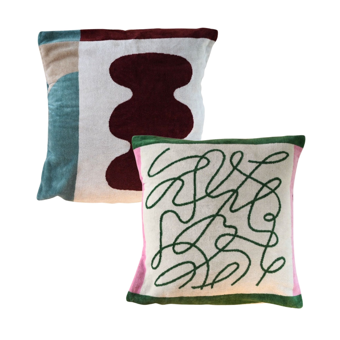 CUSHION COVER 2枚 SET ※要デザイン選択