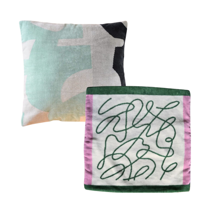 CUSHION COVER 2枚 SET ※要デザイン選択