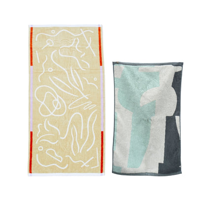 【GIFT SET】BATH TOWEL & BATH MAT SET