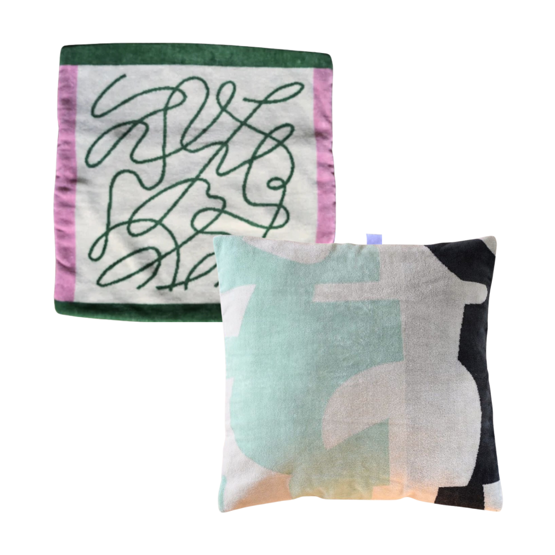 CUSHION COVER 2枚 SET ※要デザイン選択