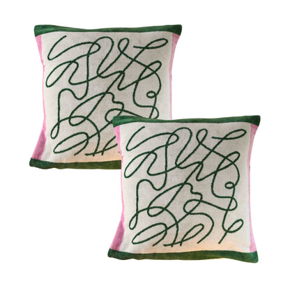 CUSHION COVER 2枚 SET ※要デザイン選択