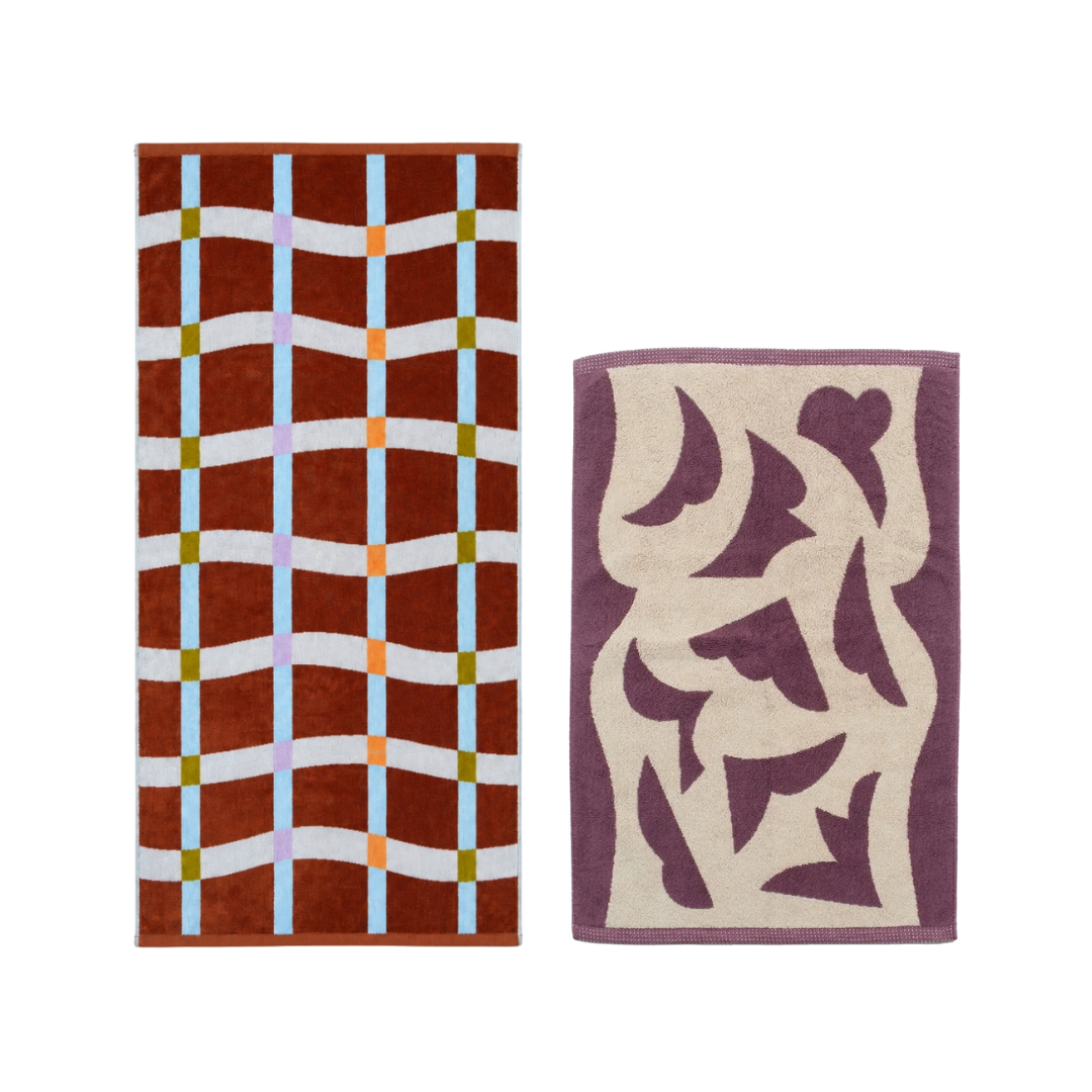 【GIFT SET】BATH TOWEL & BATH MAT SET