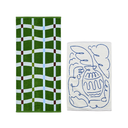 【GIFT SET】BATH TOWEL & BATH MAT SET