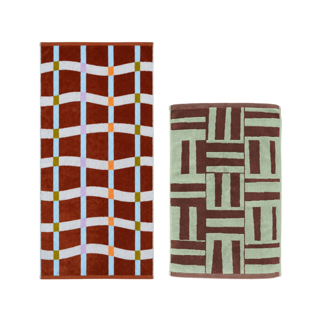 【GIFT SET】BATH TOWEL & BATH MAT SET