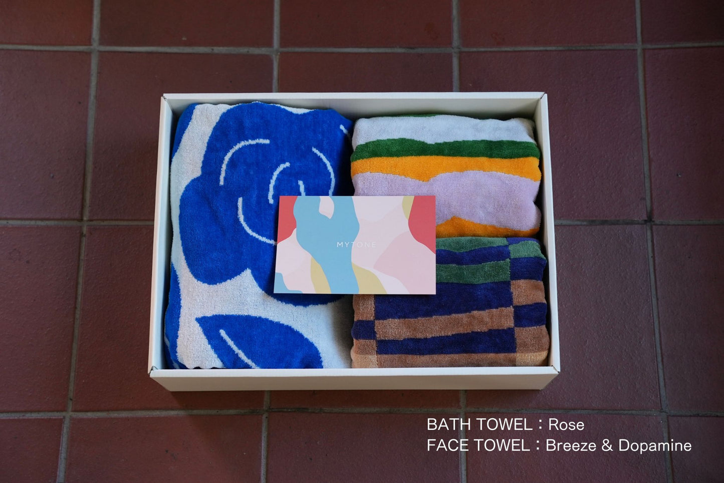 【GIFT SET】BATH TOWEL 1枚 / FACE TOWEL 2枚