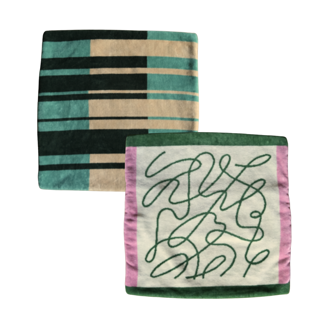 CUSHION COVER 2枚 SET ※要デザイン選択