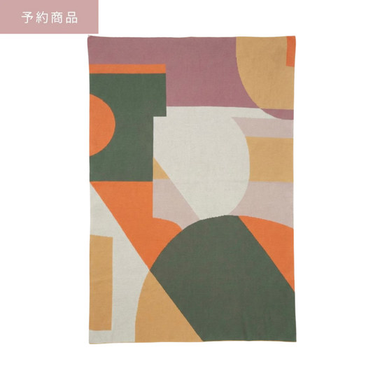 【予約商品】ニットブランケット / KNIT BLANKET：Masaki Nakamura（2月中旬入荷予定）