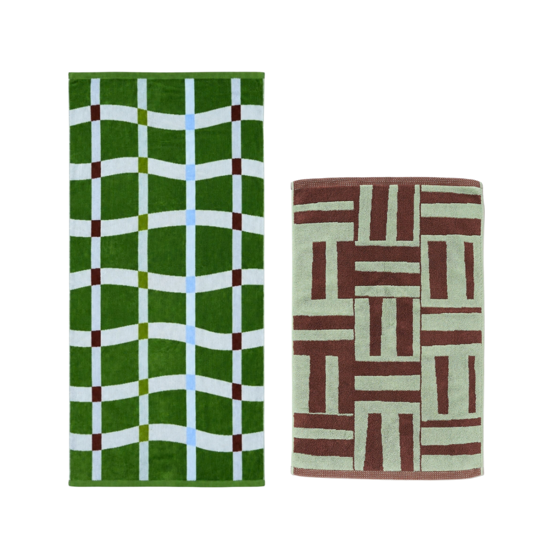 【GIFT SET】BATH TOWEL & BATH MAT SET