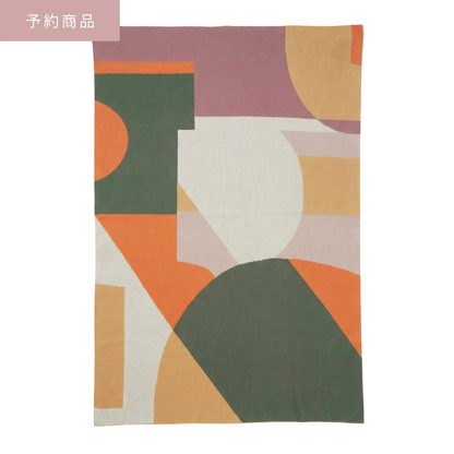 【予約商品】ニットブランケット / KNIT BLANKET：Evening（2月中旬入荷予定）
