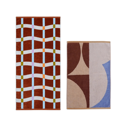 【GIFT SET】BATH TOWEL & BATH MAT SET