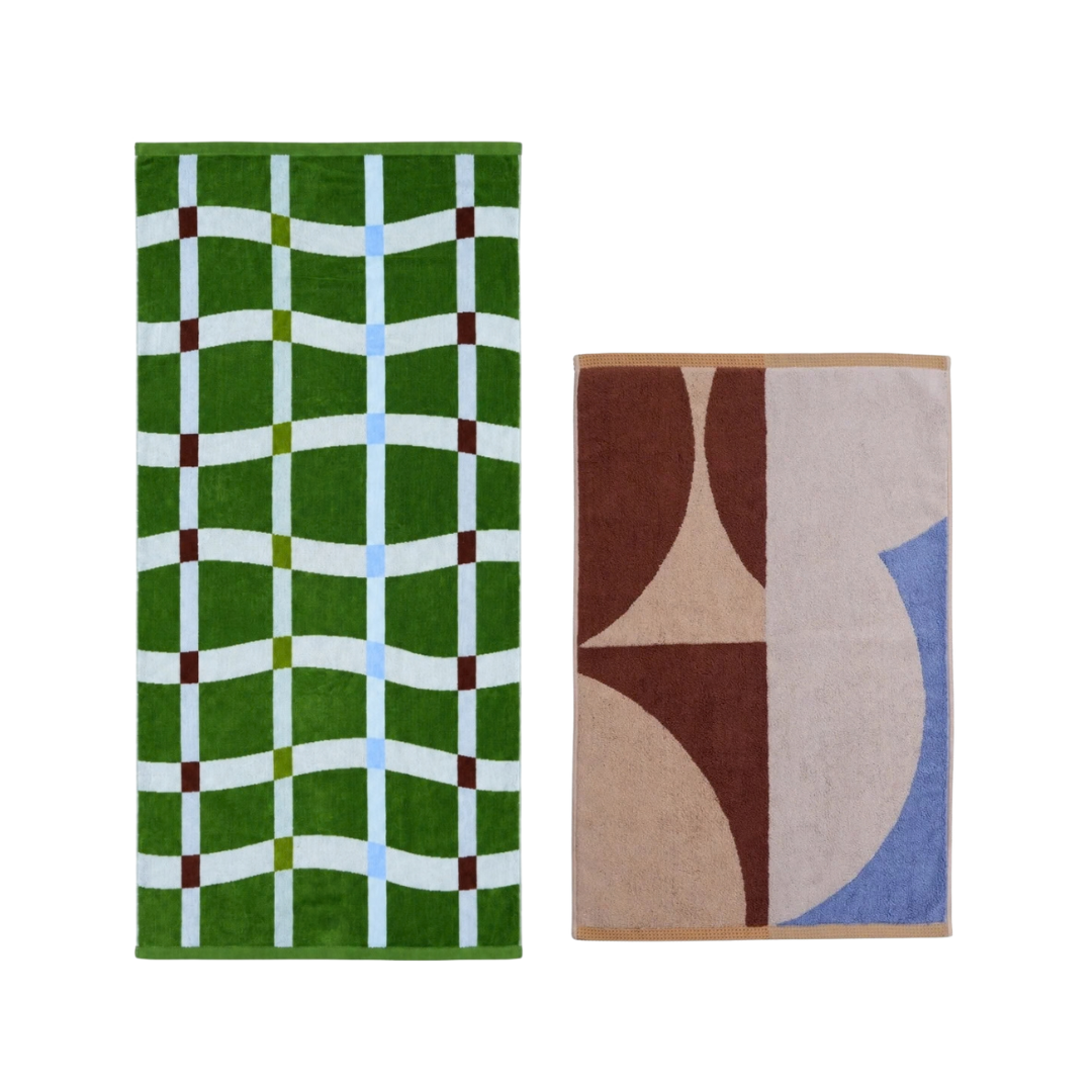 【GIFT SET】BATH TOWEL & BATH MAT SET