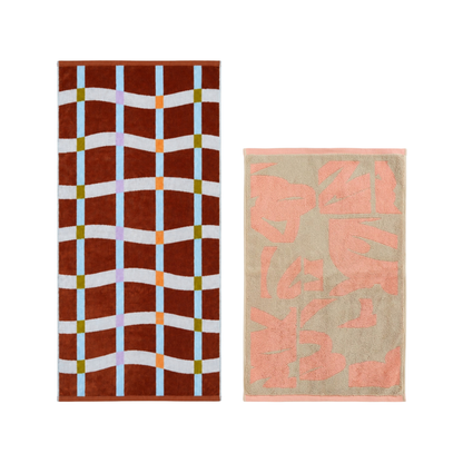 【GIFT SET】BATH TOWEL & BATH MAT SET