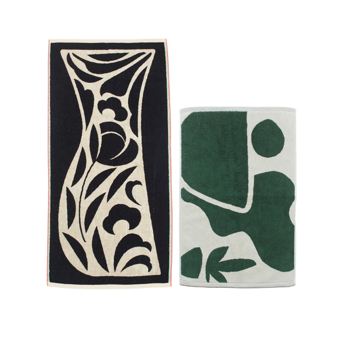 【GIFT SET】BATH TOWEL & BATH MAT SET