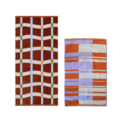 【GIFT SET】BATH TOWEL & BATH MAT SET