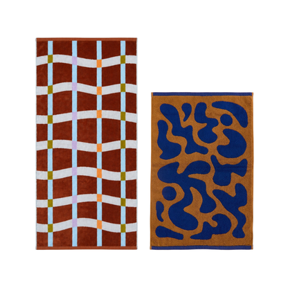 【GIFT SET】BATH TOWEL & BATH MAT SET