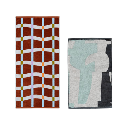 【GIFT SET】BATH TOWEL & BATH MAT SET
