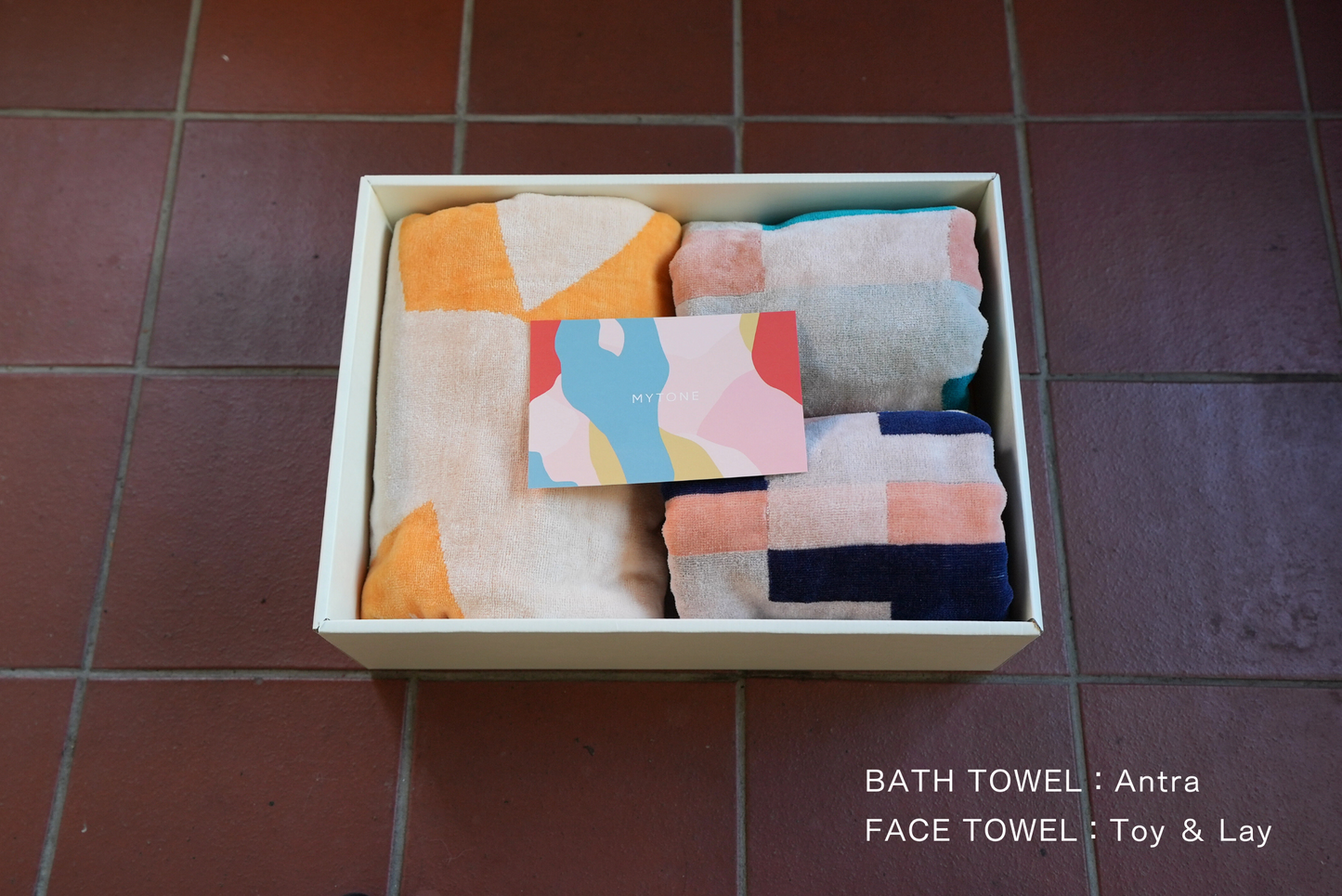 【GIFT SET】BATH TOWEL 1枚 / FACE TOWEL 2枚