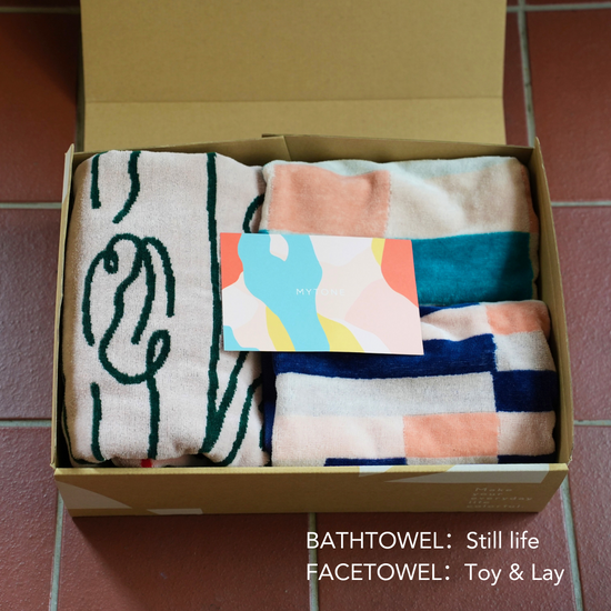 【GIFT SET】BATH TOWEL 1枚 / FACE TOWEL 2枚