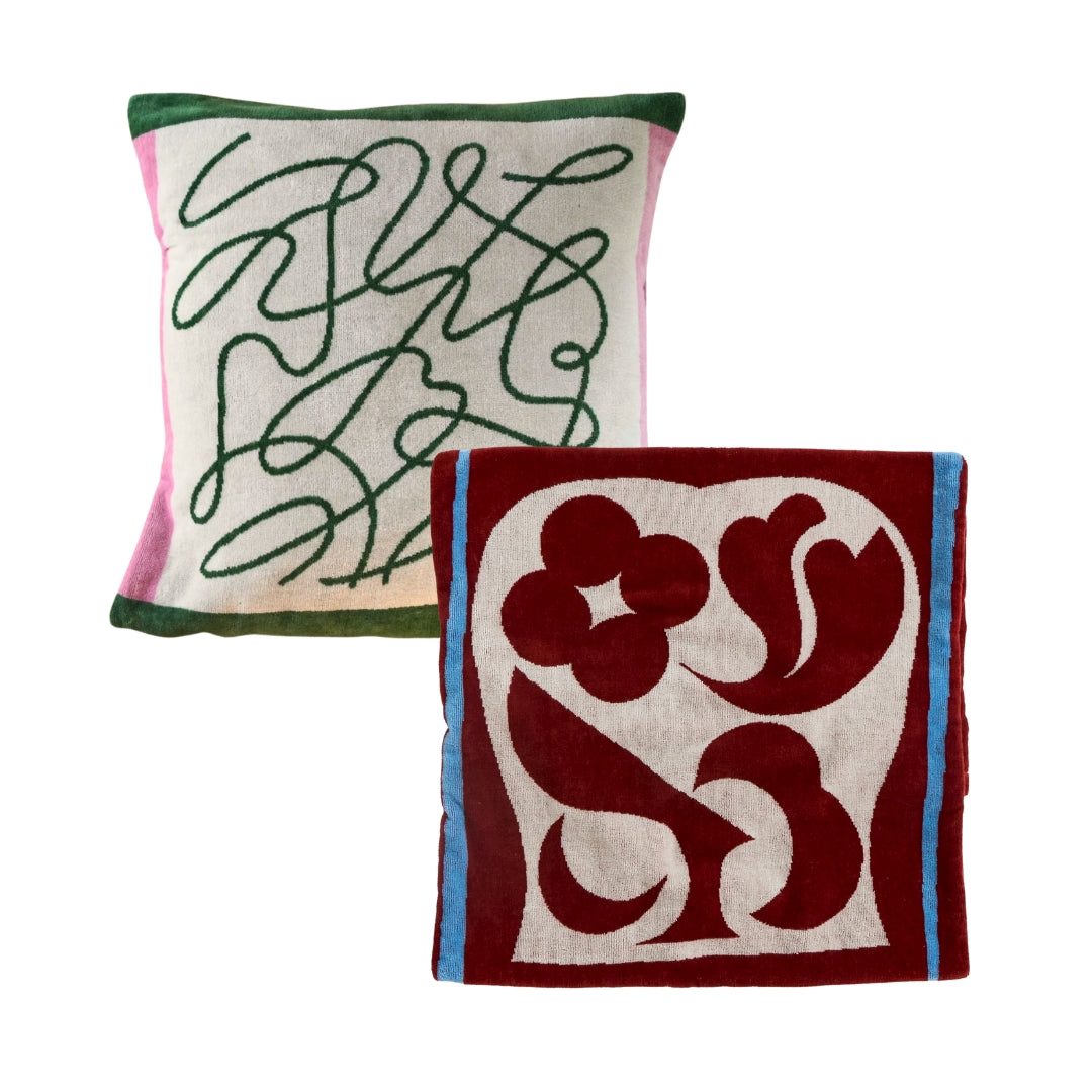 CUSHION COVER 2枚 SET ※要デザイン選択