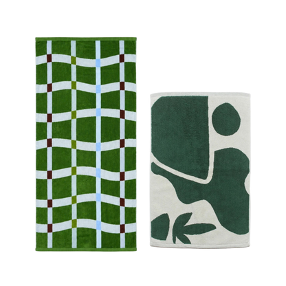 【GIFT SET】BATH TOWEL & BATH MAT SET