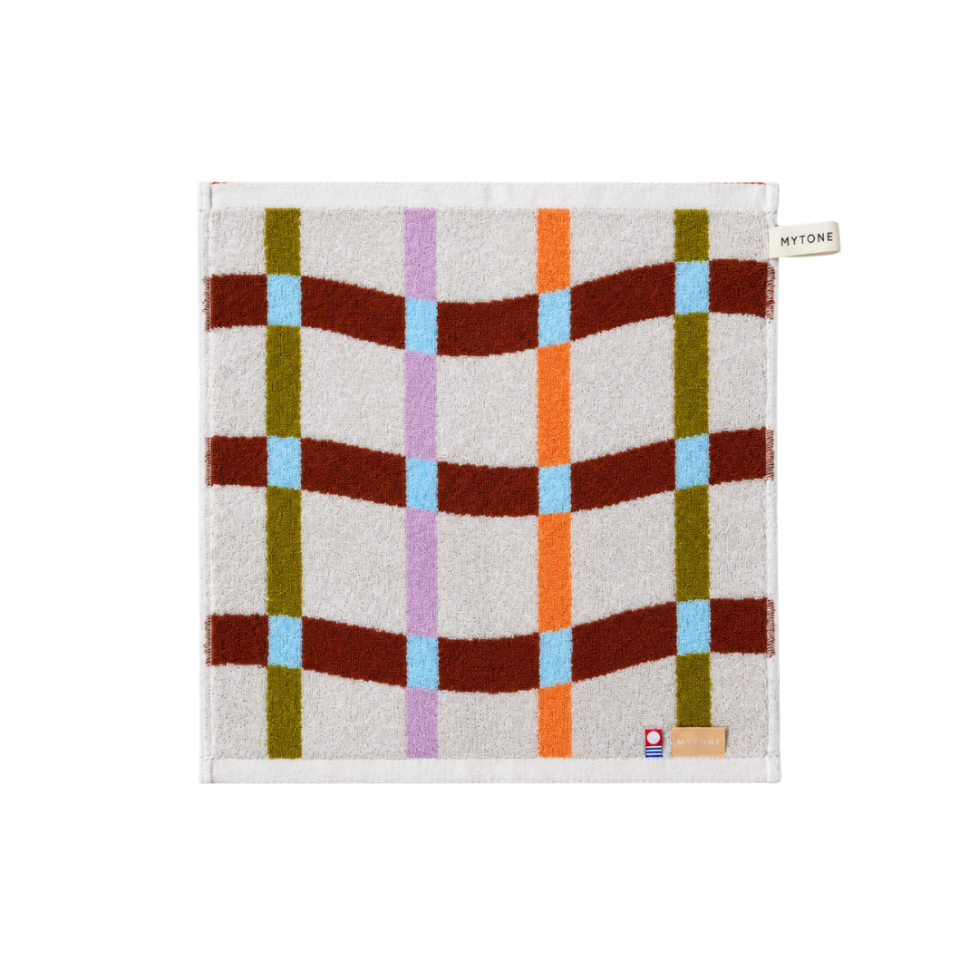 HAND TOWEL：Flow / terracotta