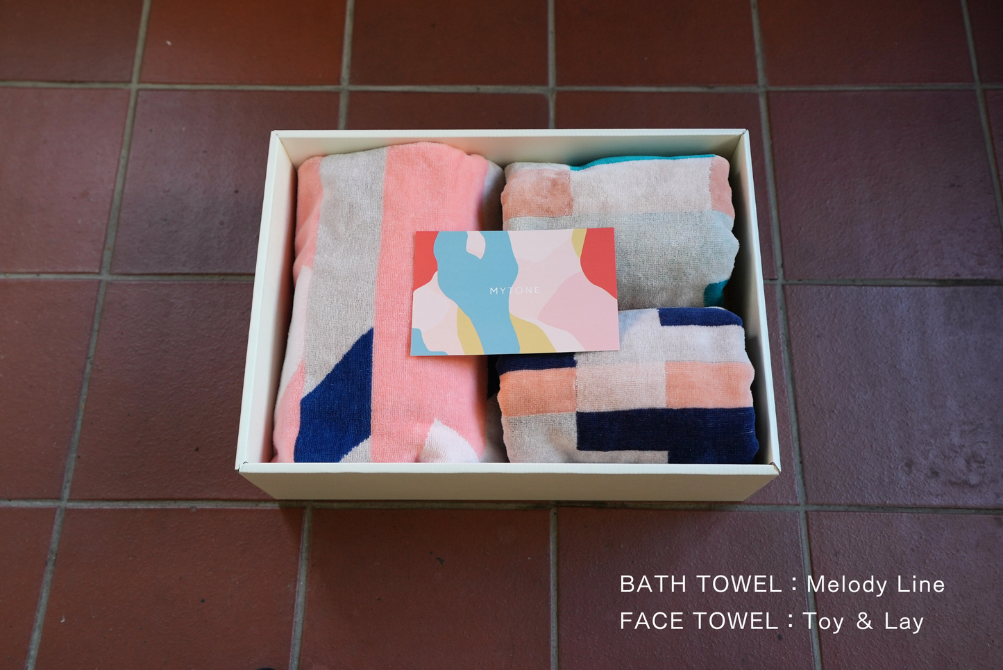 【GIFT SET】BATH TOWEL 1枚 / FACE TOWEL 2枚